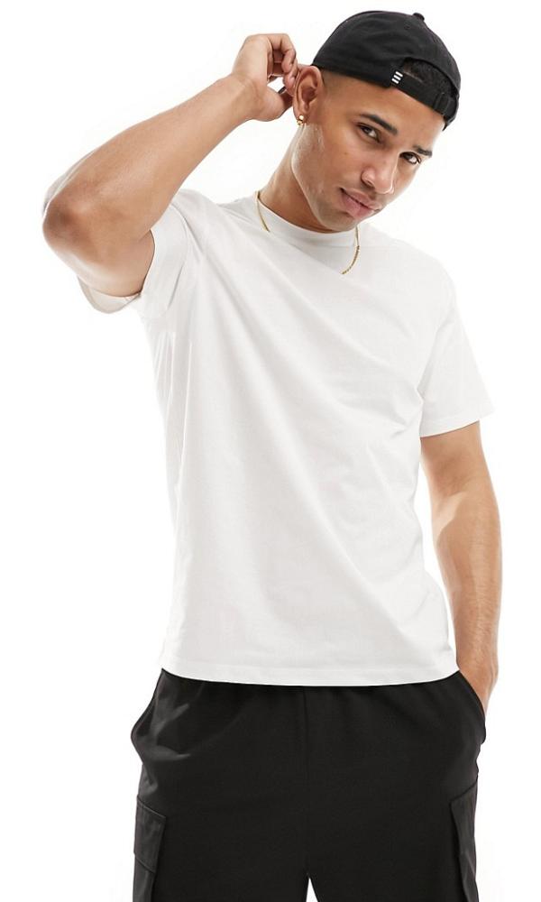 ASOS 4505 quick dry training t-shirt with sweat wicking in bright white