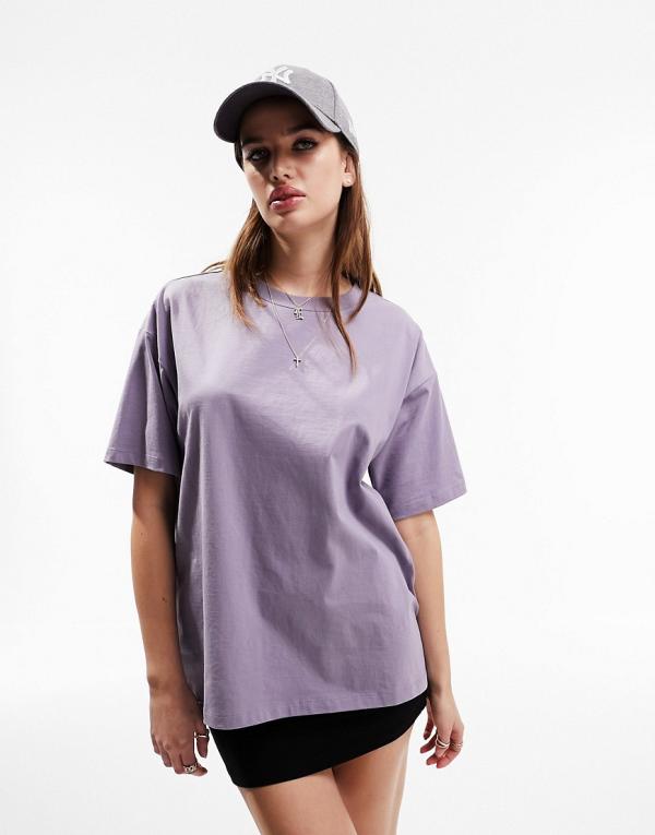 ASOS DESIGN ultimate oversized t-shirt in purple