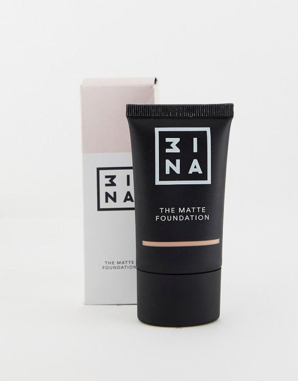 3ina The Matte Foundation-Brown