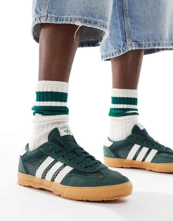 adidas Originals Tischtennis sneakers in green