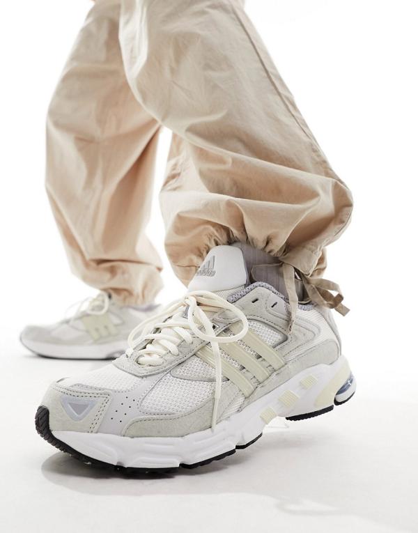 adidas Orignals Response CL sneakers in off white