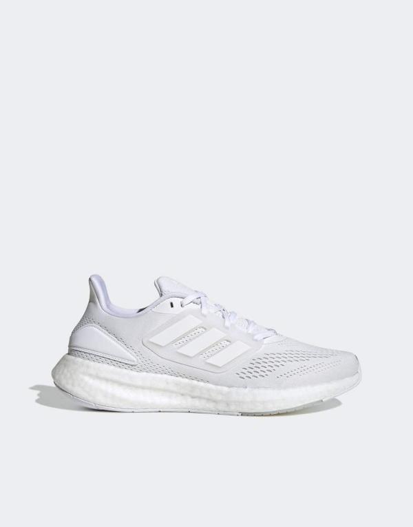 adidas Running Pureboost 22 trainers in white