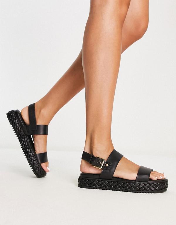 ALDO Merorel chunky sporty flat sandals in black