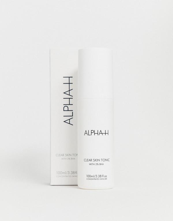 ALPHA-H Clear Skin Tonic with 2% Salicylic Acid 100ml-No colour
