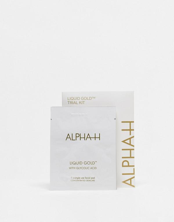 Alpha-H Liquid Gold Exfoliating Sachet Trial Kit x9-No colour