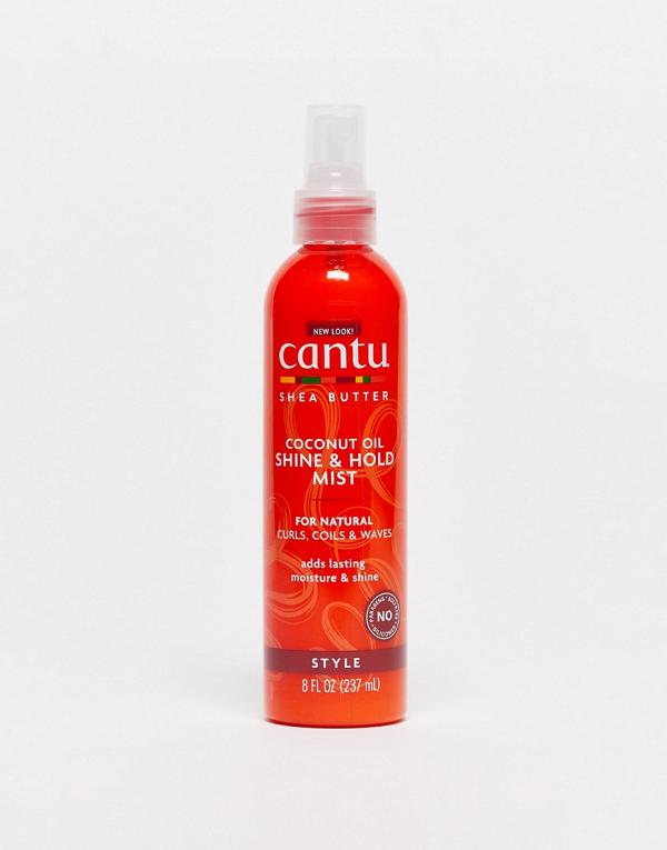 Cantu Shea Butter for Natural Hair Coconut Oil Shine & Hold Mist 237ml-No colour