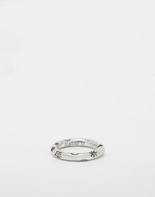 Classics 77 Peace of Mind band ring in silver