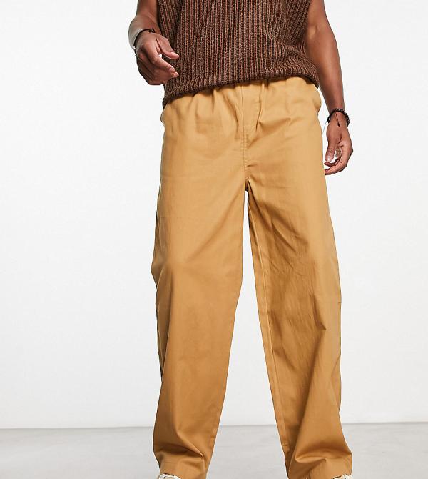 COLLUSION cargo pants in tan-Neutral