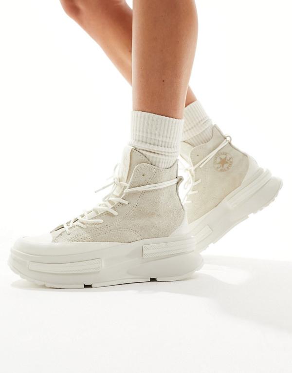 Converse Run Star Legacy Hi sneakers in off white