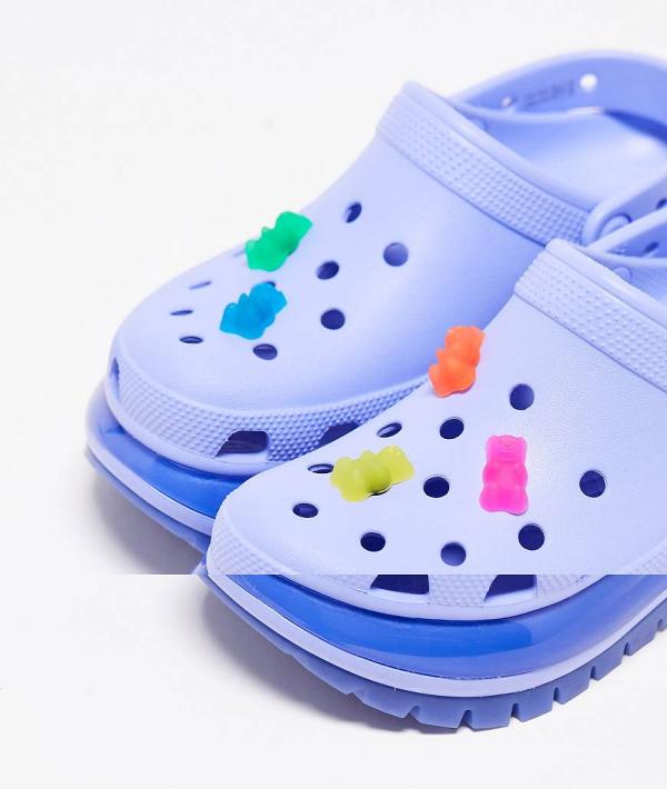 Crocs unisex jibbitz candy bear 5 pack-Multi