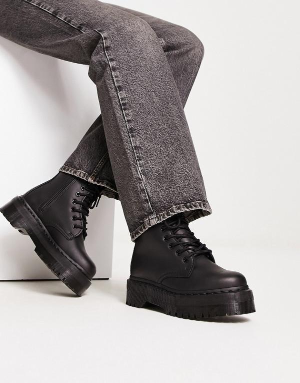 Dr Martens Jadon chunky boots in black