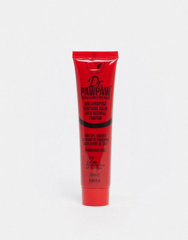 Dr. PAWPAW Tinted Ultimate Red Multipurpose Balm 25ml-Clear
