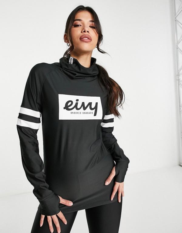 Eivy Icecold base layer gaiter top in black