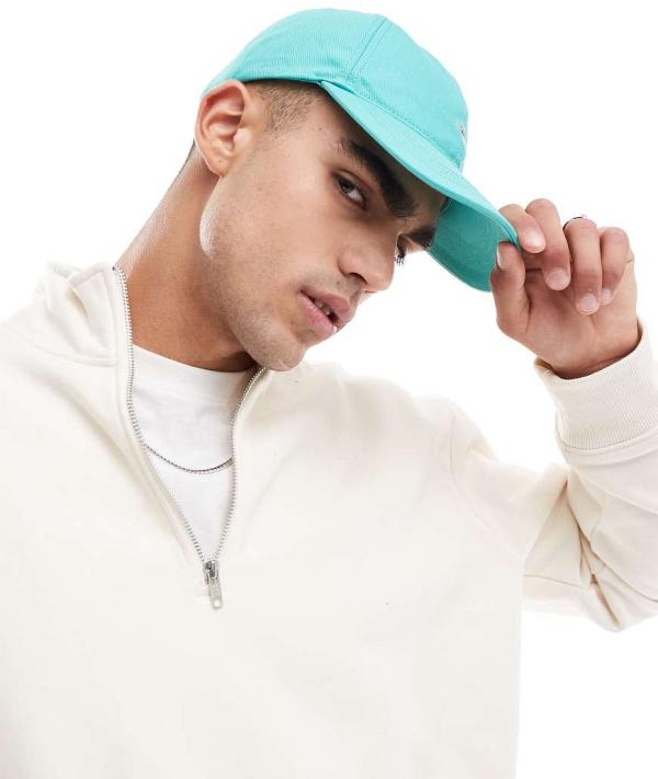 GANT shield logo embroidery baseball cap in mint green