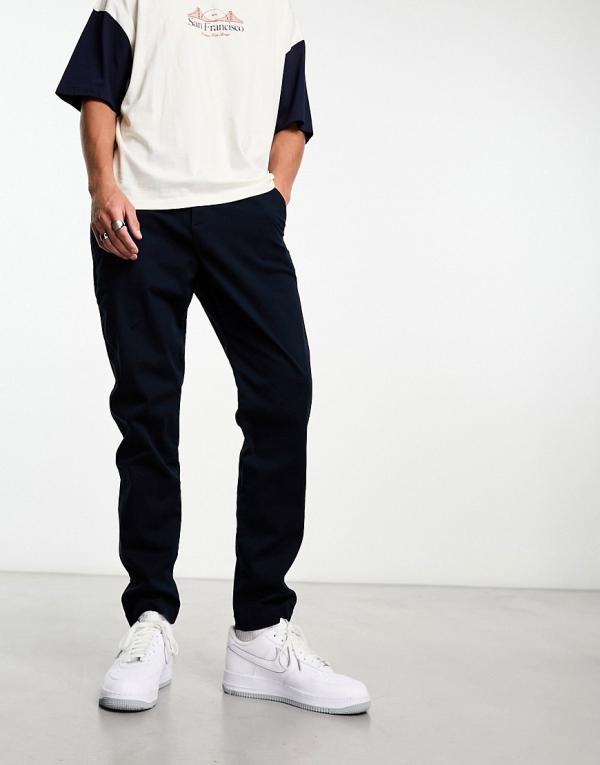 Hollister athletic skinny fit chinos in navy