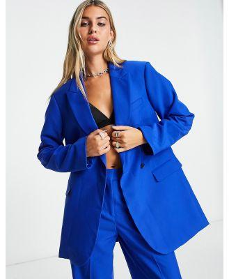JJXX Mary oversized blazer in bright blue (part of a set)