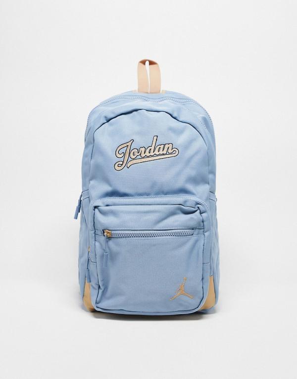 Jordan MVP logo backpack in blue