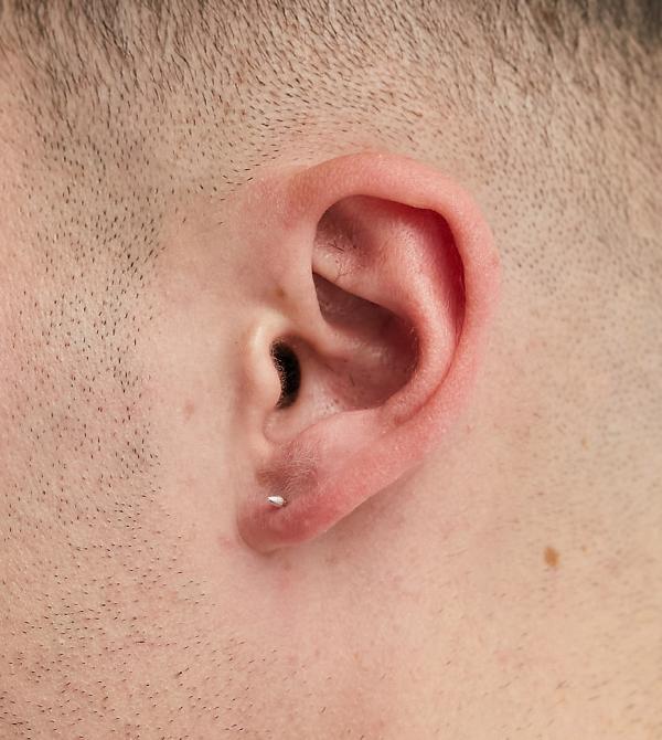 Kingsley Ryan spike stud earrings in sterling silver