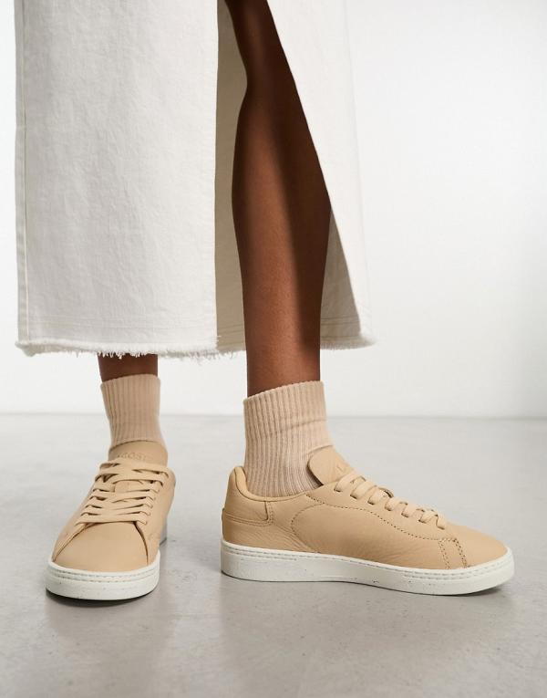 Lacoste Court Zero sneakers in natural-Neutral
