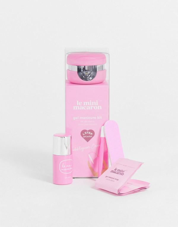 Le Mini Macaron Gel Manicure Kit Bubblegum Crush-Pink