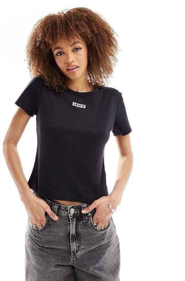 Levi's Rickie t-shirt with small logo in black