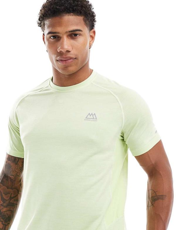 Marshall Artist Quest t-shirt in lime-Green