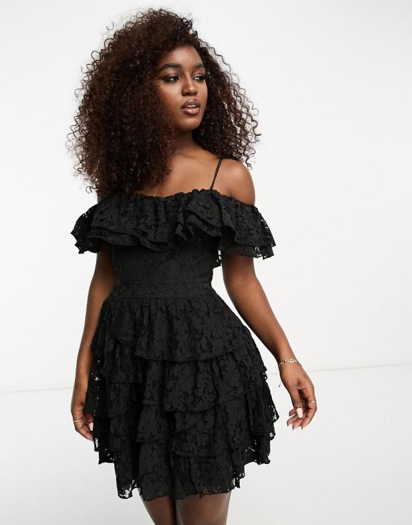 Miss selfridge lace dress sale