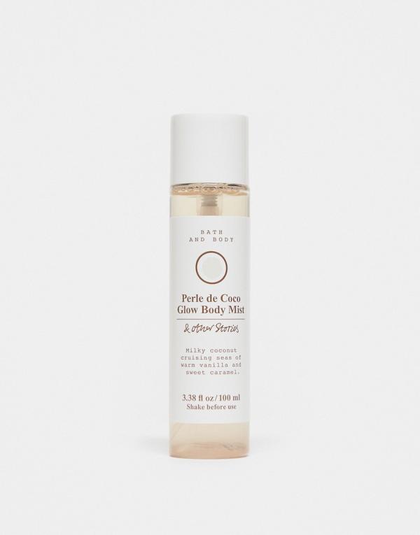 & Other Stories glow body mist in Perle de Coco-No colour