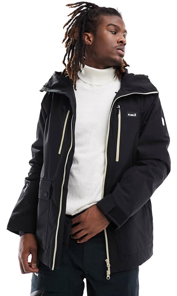Planks Good Times insulated ski jacket in black
