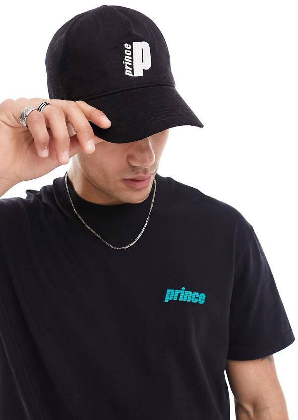 Prince logo front cap in black