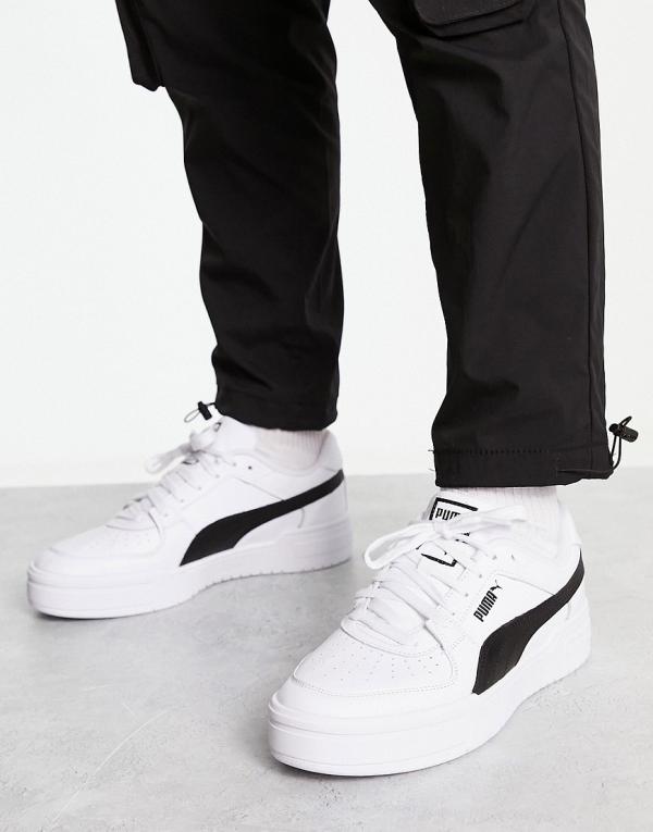Puma CA Pro Classic sneakers in white and black