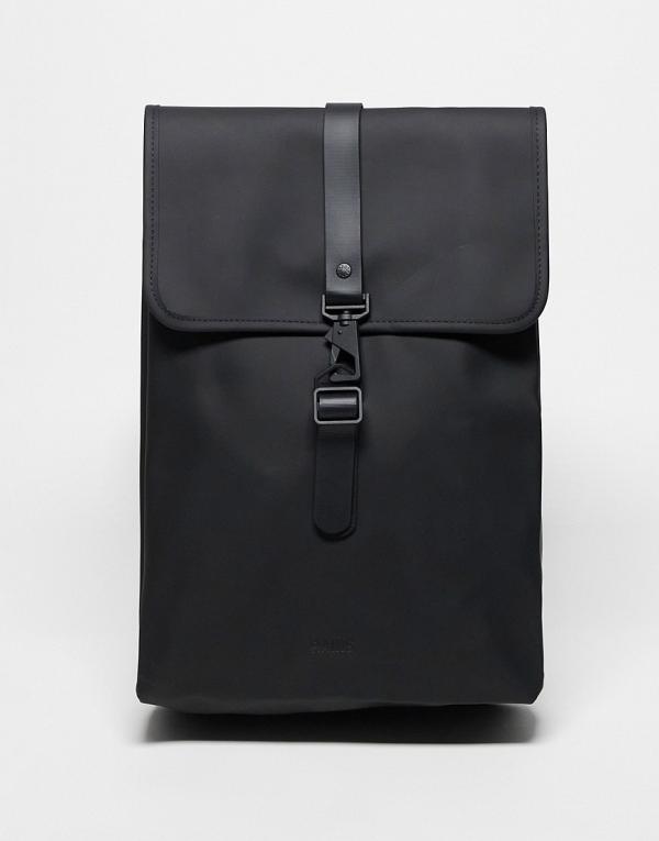 Rains 13500 unisex backpack in black