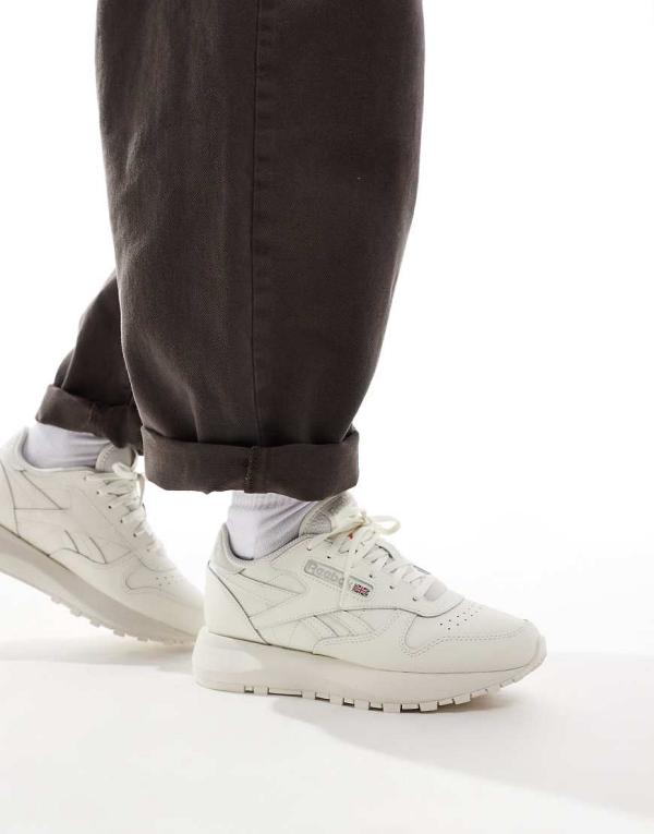 Reebok Classic Leather SP sneakers in chalk white