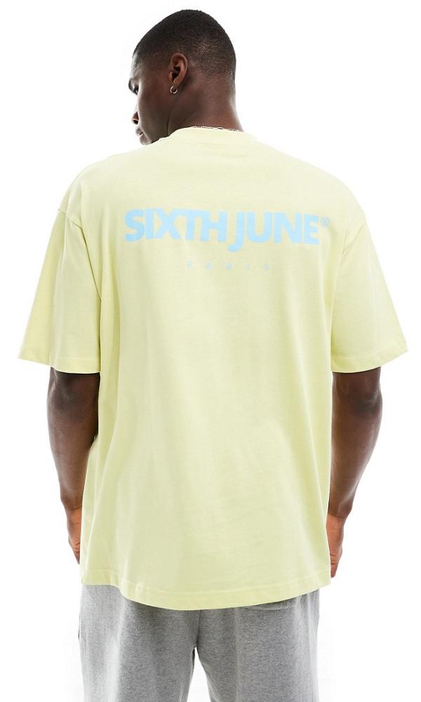 Sixth June essentials t-shirt in yellow