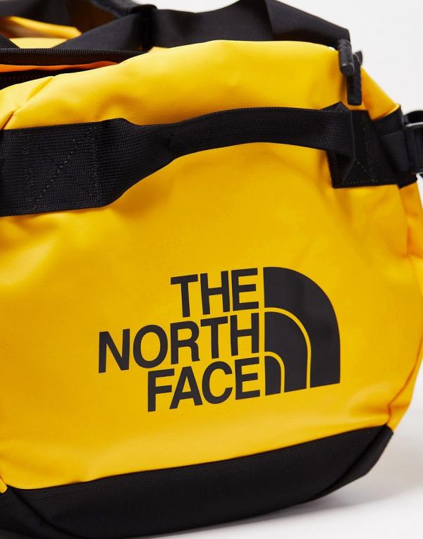 The North Face Base Camp medium 71L duffle bag in yellow
