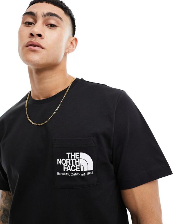 The North Face Berkeley California pocket t-shirt in black
