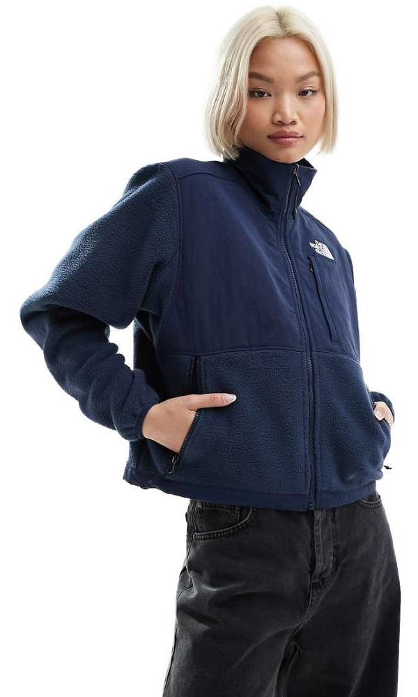 The North Face Denali Ripstop fleece jacket in navy