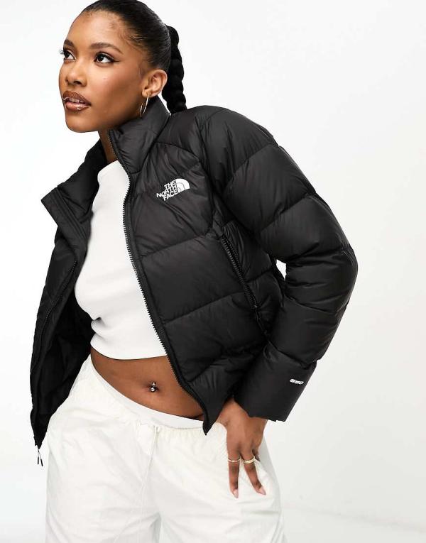 The North Face Hyalite Down puffer jacket in black