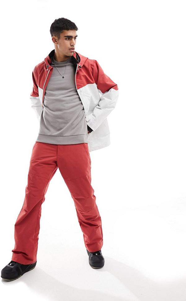 Threadbare ski pants in astro red (part of a set)