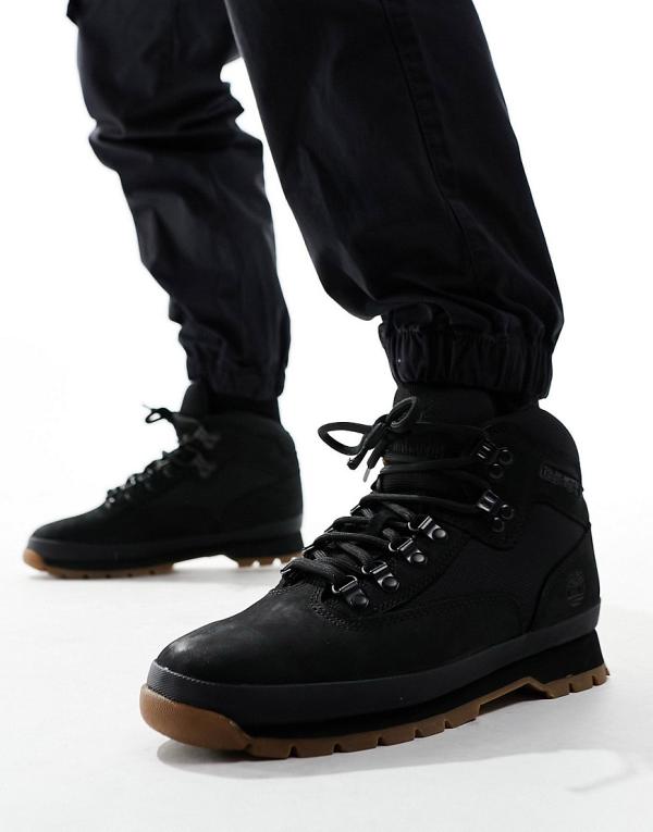 timberland hiker black