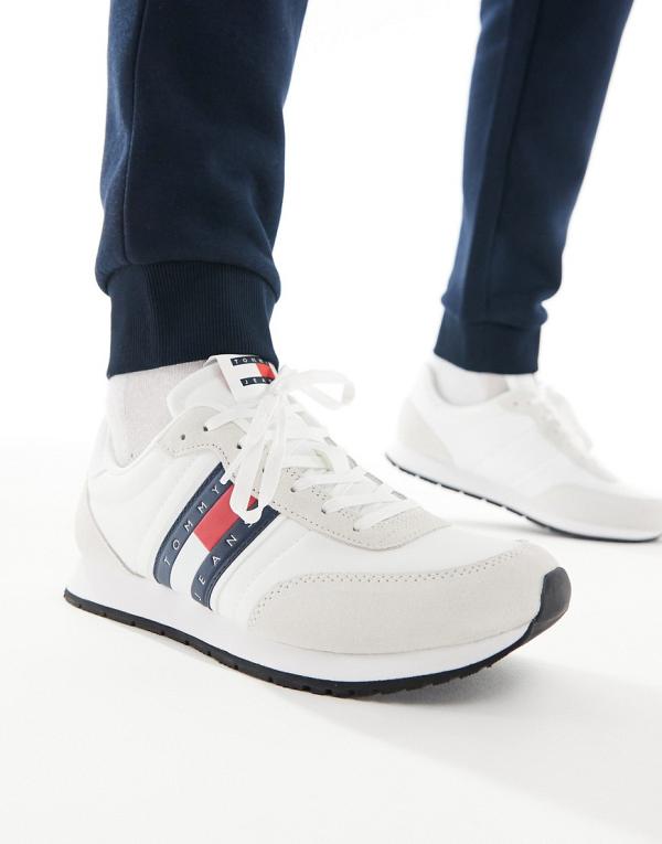 Tommy Jeans casual essential sneakers in white