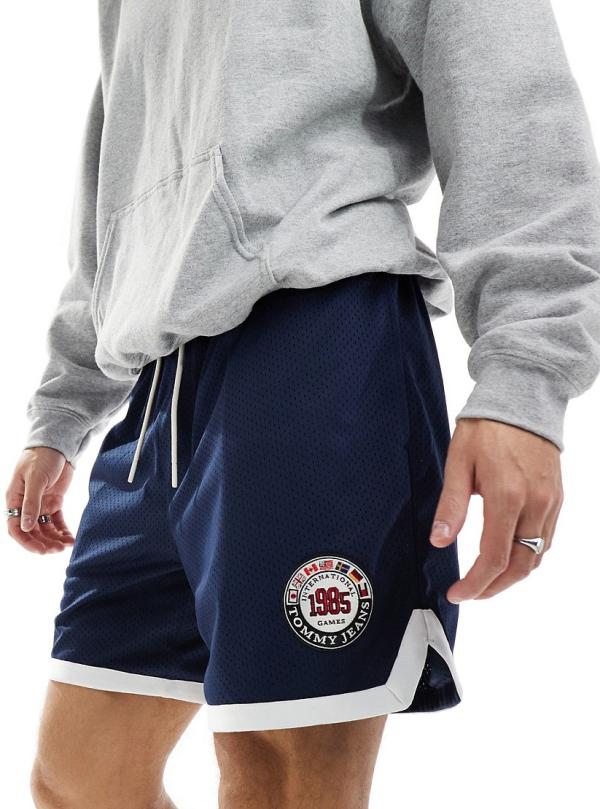 Tommy Jeans International Games shorts in navy