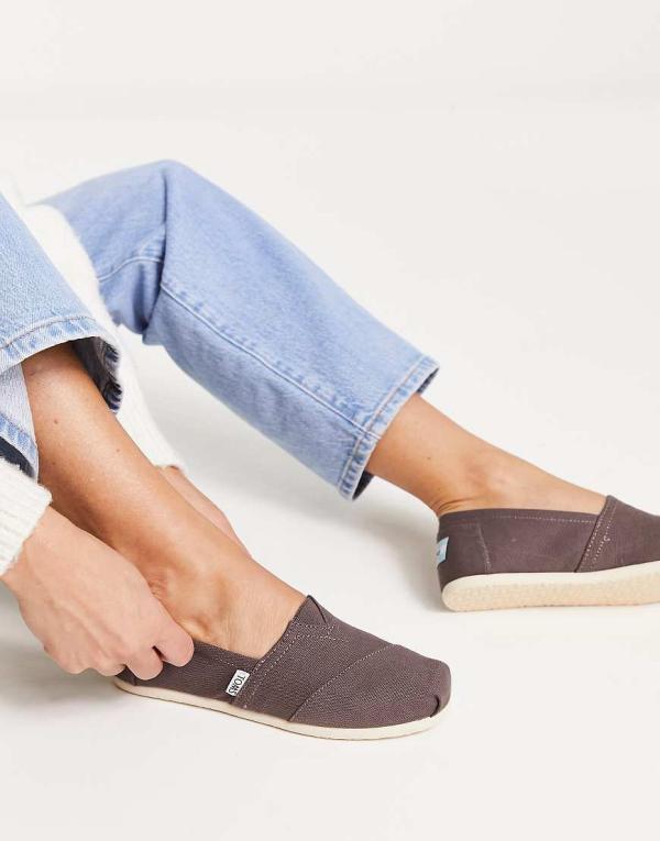 Toms Alpargata espadrilles in grey