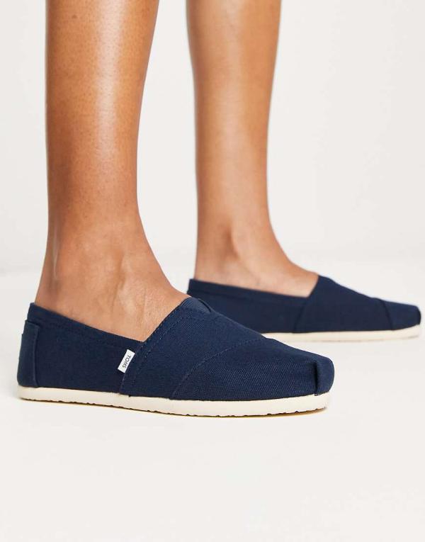 Toms Alpargata espadrilles in navy