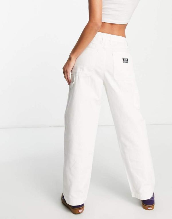 Vans Ground Work pants in white