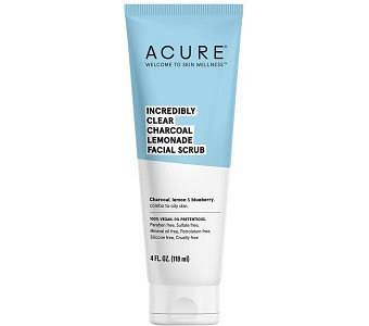 ACURE Incredibly Clear Charcoal Facial Scrub 118ml