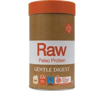 Amazonia Raw Raw Gentle Digest Paleo Protein Vanilla 500g