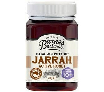 Barnes Naturals Active Jarrah Honey TA10+ 500g Jar