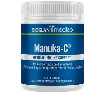 BIOGLAN MEDLAB Manuka-C Orange Mango 105g