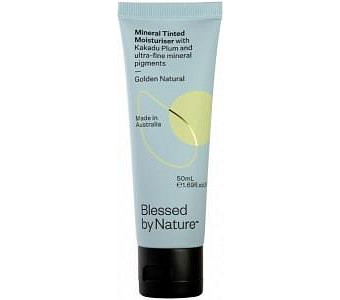 Blessed By Nature Mineral Tinted Moisturiser Golden Natural 50ml